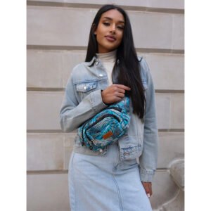 Praktyczna torebka sportowa z regulowanym paskiem na biodra i ramię - Rovicky-2