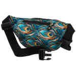 Torebka damska na pas z wyrazistym wzorem - Rovicky-5