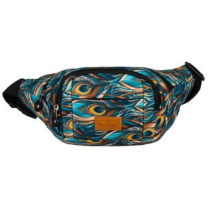 Torebka damska na pas z wyrazistym wzorem - Rovicky-2