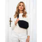 Pojemna nerka damska z poliestru w czarnym kolorze - Peterson-3