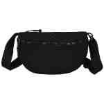 Pojemna nerka damska z poliestru w czarnym kolorze - Peterson-4