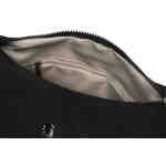 Pojemna nerka damska z poliestru w czarnym kolorze - Peterson-8