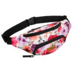 Wielokolorowa saszetka damska z wytrzymałego poliestru - Rovicky-1