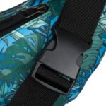 Saszetka damska z poliestru w roślinny wzór - Rovicky-7