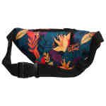 Nerka damska z poliestru pokryta roślinnym wzorem - Rovicky-4