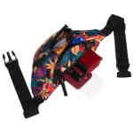 Nerka damska z poliestru pokryta roślinnym wzorem - Rovicky-8