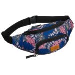 Praktyczna, miejska nerka damska z poliestru zamykana suwakiem - Rovicky-1