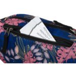 Praktyczna, miejska nerka damska z poliestru zamykana suwakiem - Rovicky-6