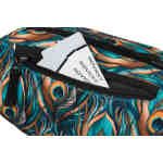 Wielokolorowa saszetka damska z zewnętrzną kieszenią na suwak - Rovicky-6