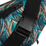 Wielokolorowa saszetka damska z zewnętrzną kieszenią na suwak - Rovicky-7