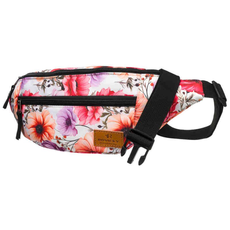 Pojemna saszetka damska na biodra lub przez ramię - Rovicky-3