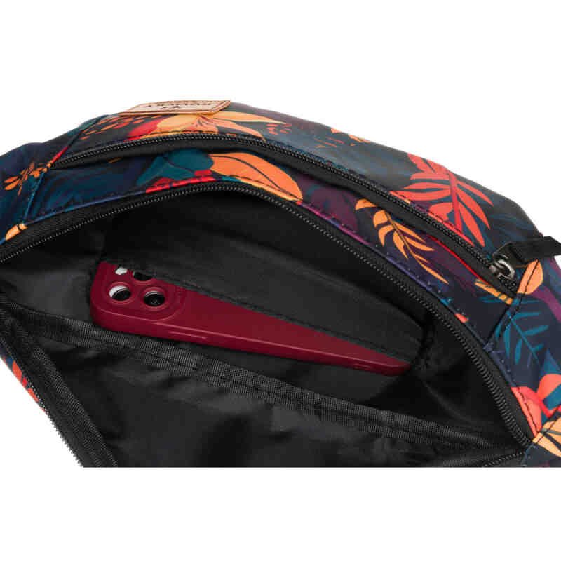 Nerka na biodra lub przez ramię z kieszenią zewnętrzną zamykana suwakiem - Rovicky-5