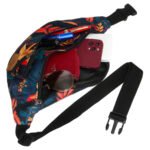 Nerka na biodra lub przez ramię z kieszenią zewnętrzną zamykana suwakiem - Rovicky-8