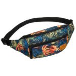 Modna saszetka na biodra lub przez ramię zamykana suwakiem - Rovicky-1