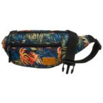 Modna saszetka na biodra lub przez ramię zamykana suwakiem - Rovicky-3