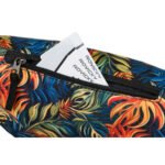 Modna saszetka na biodra lub przez ramię zamykana suwakiem - Rovicky-6