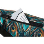 Kwiecista nerka damska z poliestru zawieszona na regulowanym pasku - Rovicky-6