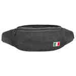 Czarna nerka miejska zapinana solidnym suwakiem-2