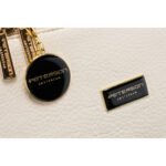 Miejska modna beżowa nerka damska na biodra lub przez ramię crossbody skóra ekologiczna Peterson-4