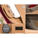 Sportowa beżowa saszetka damska na ramię nerka crossbody ze skóry ekologicznej Peterson-8