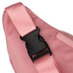 Miejska saszetka z poliestru w różowym kolorze - Peterson-9