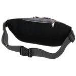 Praktyczna saszetka sportowa z poliestru w ciemnoszarym kolorze, zamykana suwakiem - Peterson-11