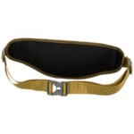 Praktyczna, żółta saszetka z poliestru zamykana suwakiem - Peterson-6