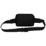 Sportowa saszetka w czarnym kolorze zamykana suwakiem, dwukomorowa - Peterson-4