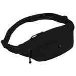 Praktyczna nerka damska z poliestru w czarnym kolorze - Peterson-1