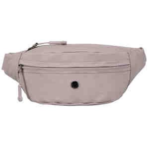 Praktyczna nerka damska na biodra wykonana z poliestru w kolorze lila - Peterson-4