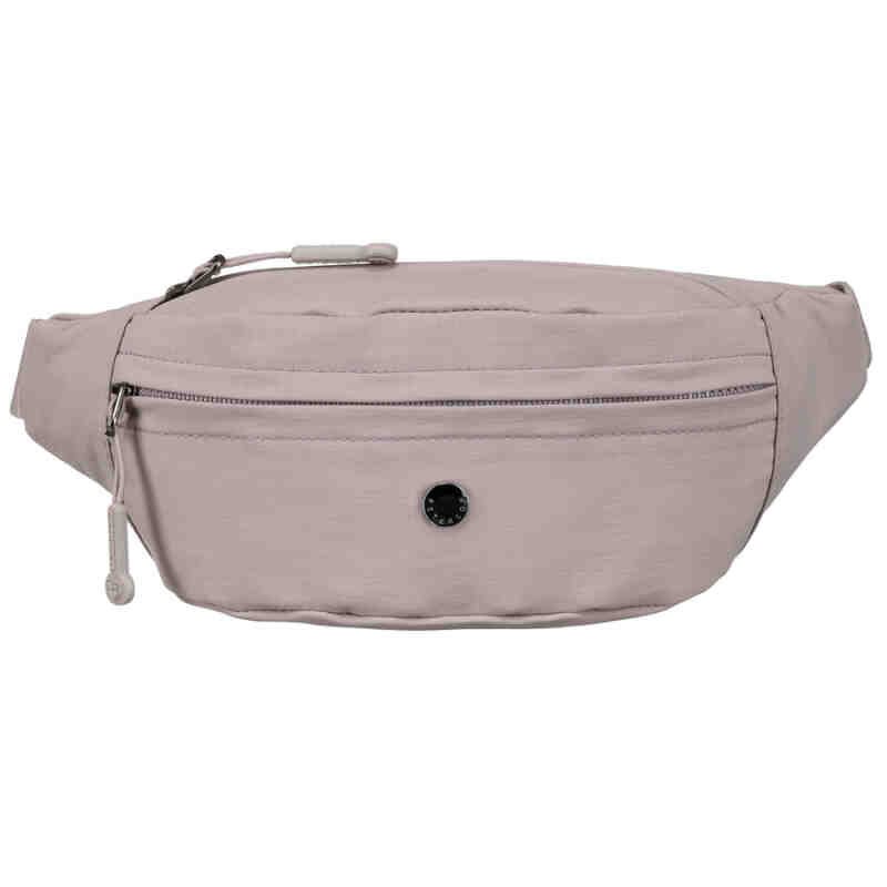 Praktyczna nerka damska na biodra wykonana z poliestru w kolorze lila - Peterson-4