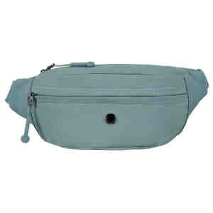 Niebieska nerka damska na biodra z kieszonką na froncie - Peterson-6